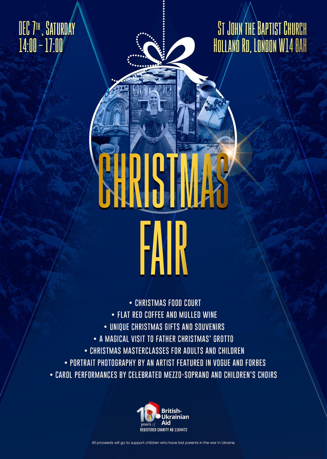 Christmas fair poster