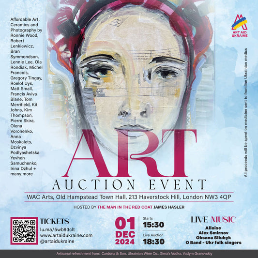 Join us at Art Aid Ukraine - Auction and Event on December 1st