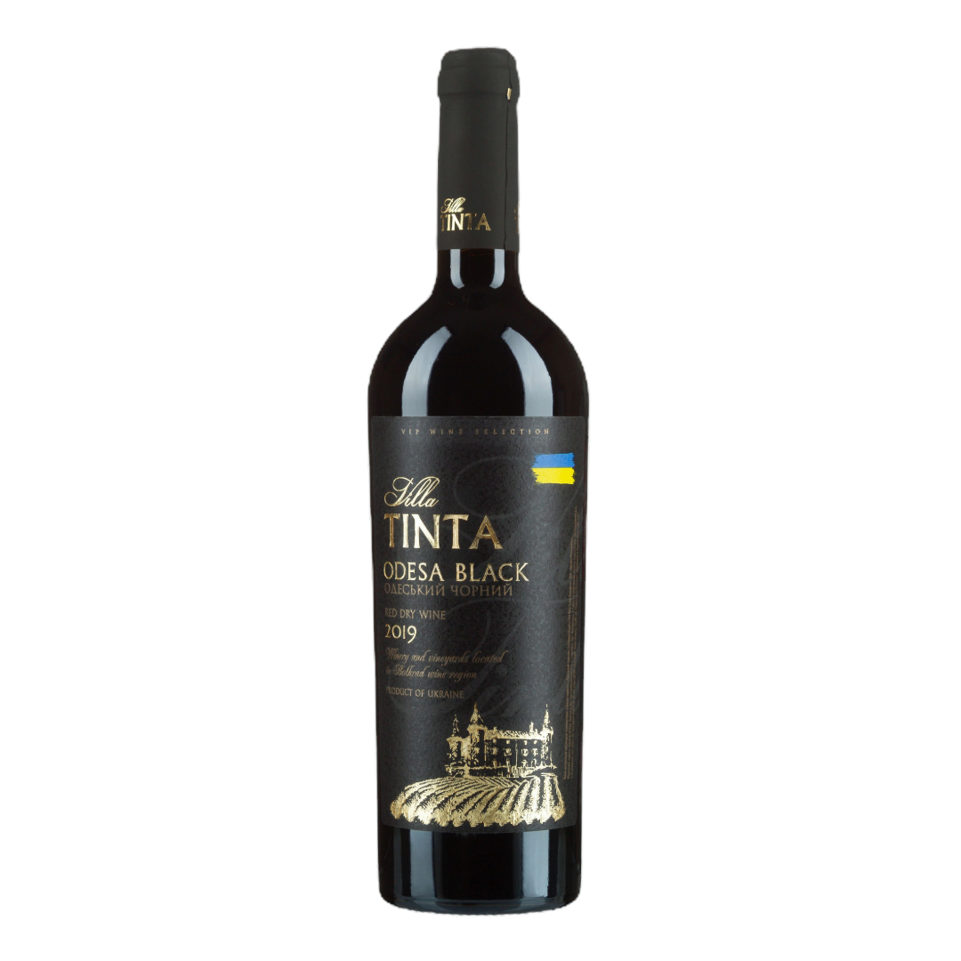 Ukraine Odesa Black aged red wine 2019 Villa Tinta