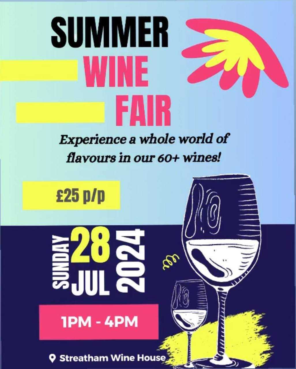 Summer Wine Fair 2024 by Streatham Wine House