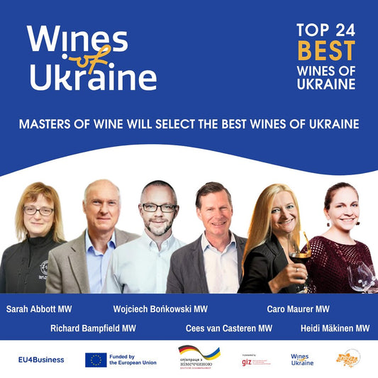 The Masters of Wine have selected the top 12 Ukrainian wines.