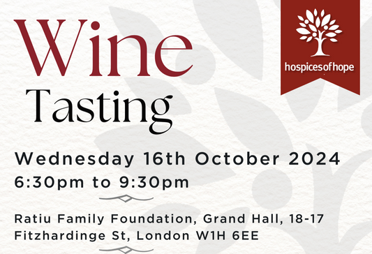 London Wine Tasting Hospices of Hope